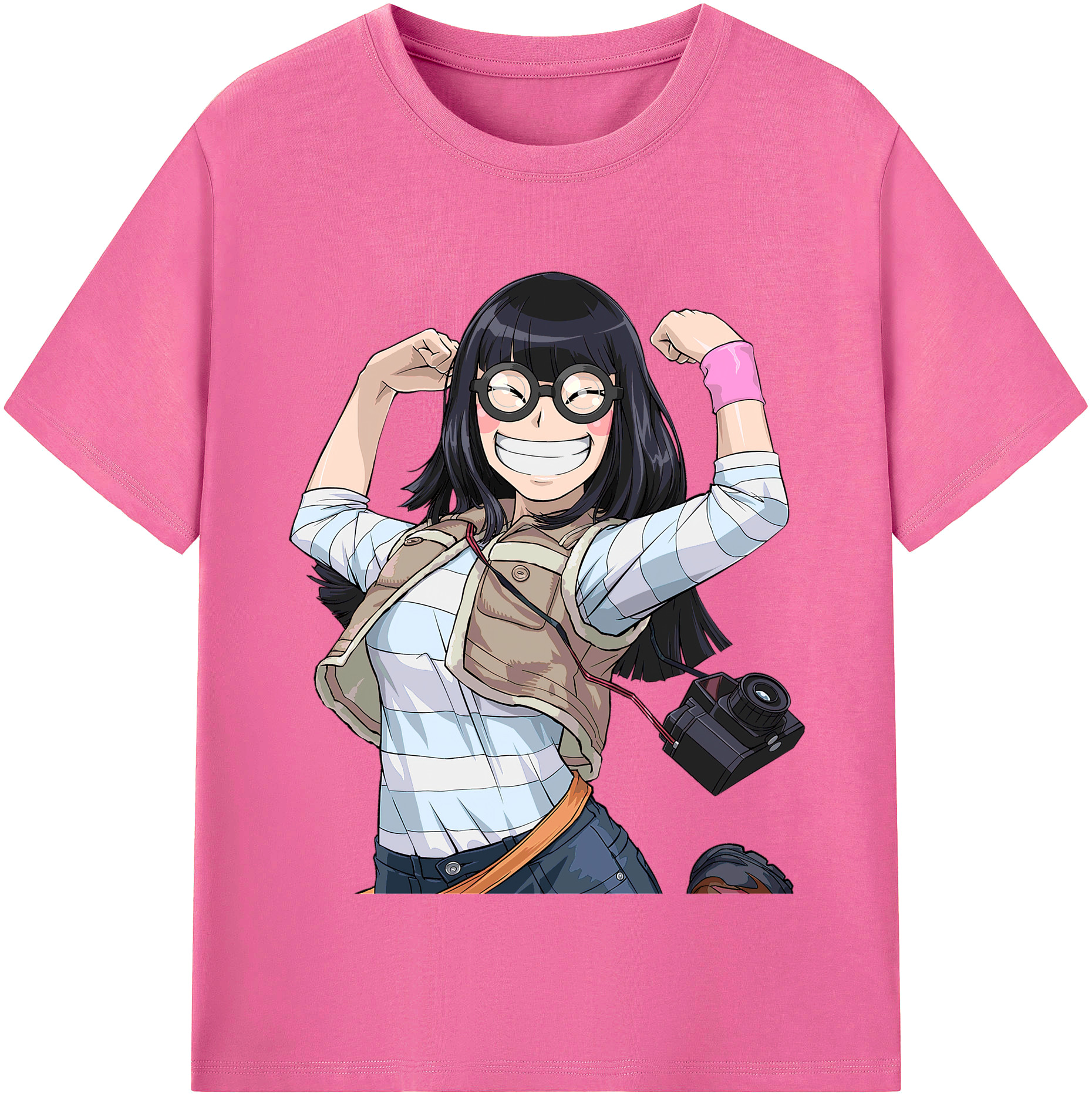 （画像用） 遊☆戯☆王 Yu-Gi-Oh! レディースカジュアルプリントTシャツ（綿100％）